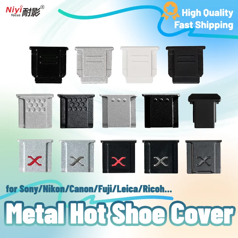 Kamera Zubehör Blitzschuh Abdeckung Flash Kamera Blitzschuh Kappe Metall Kalten Schuh Abdeckung für Canon R10 Fujifilm XT3 Nikon ZFC Sony A7M4