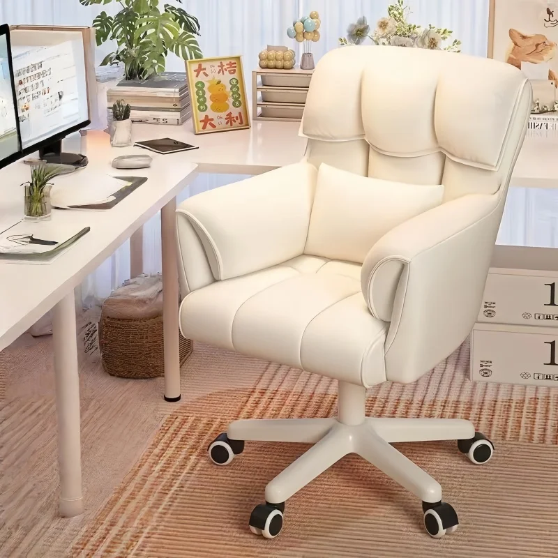 Cadeiras ergonômicas para escritório, cadeiras ajustáveis ​​em altura para computador, encosto, banqueta, cadeira de maquiagem, móveis para casa, cade