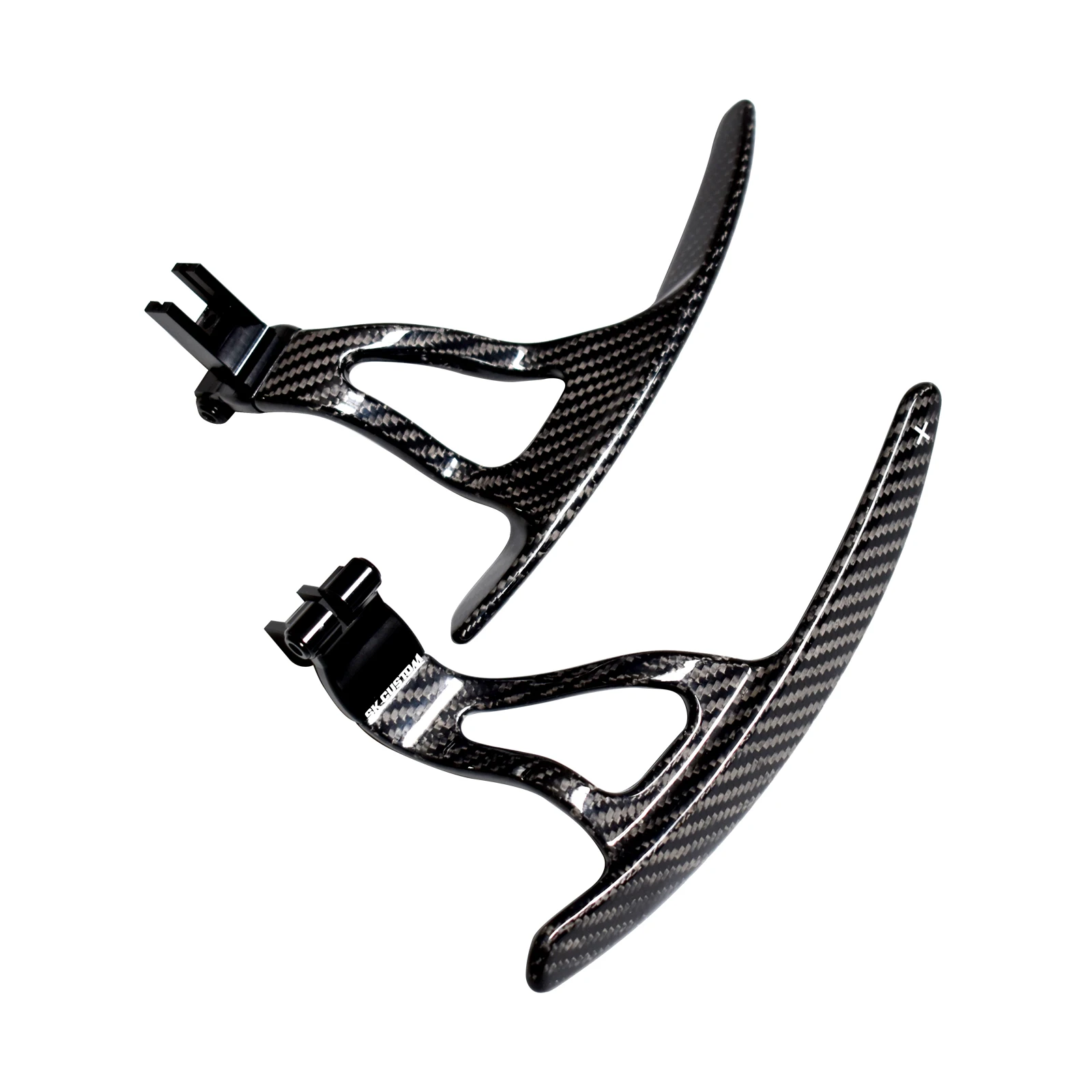 SK CUSTOM for Nissan GT-R R35 2008 2009 2010 2015 2016 Carbon Fiber Steering Wheel Paddle Shifter Car Modified Interior