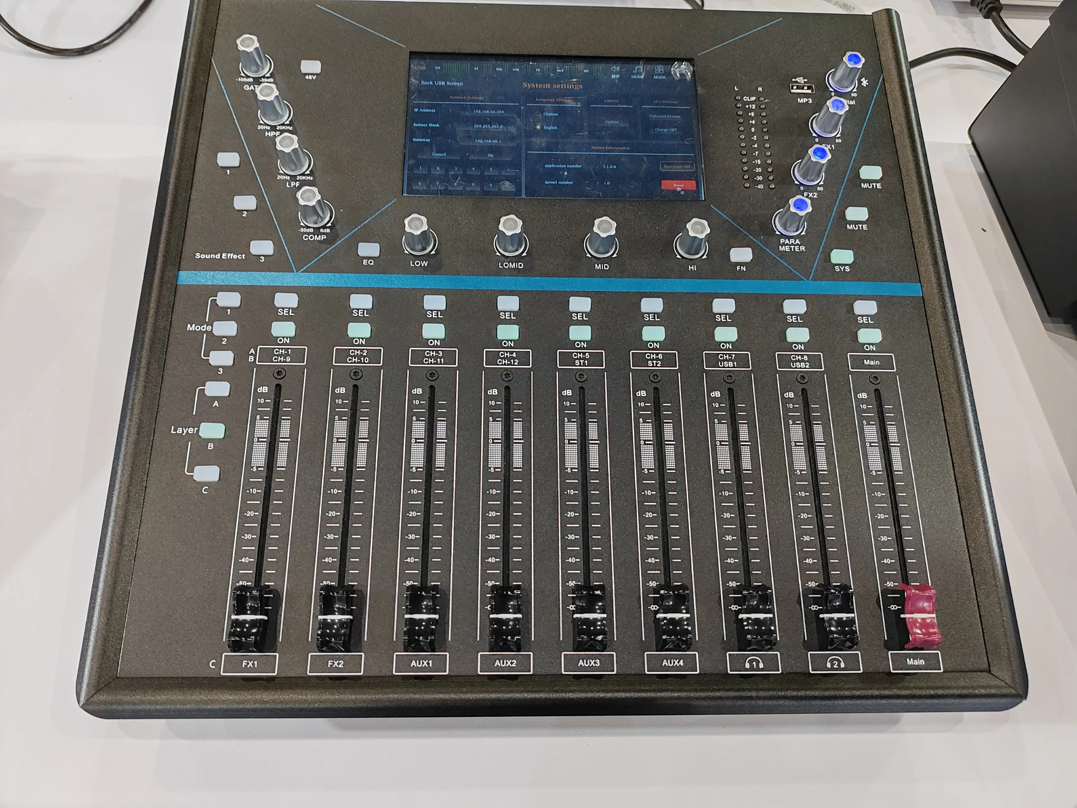 X Series 10-20Channels High Performance Professional Digital Mixer Console Audio DCA GROUP APP Remote Control Live Sound Mixing
