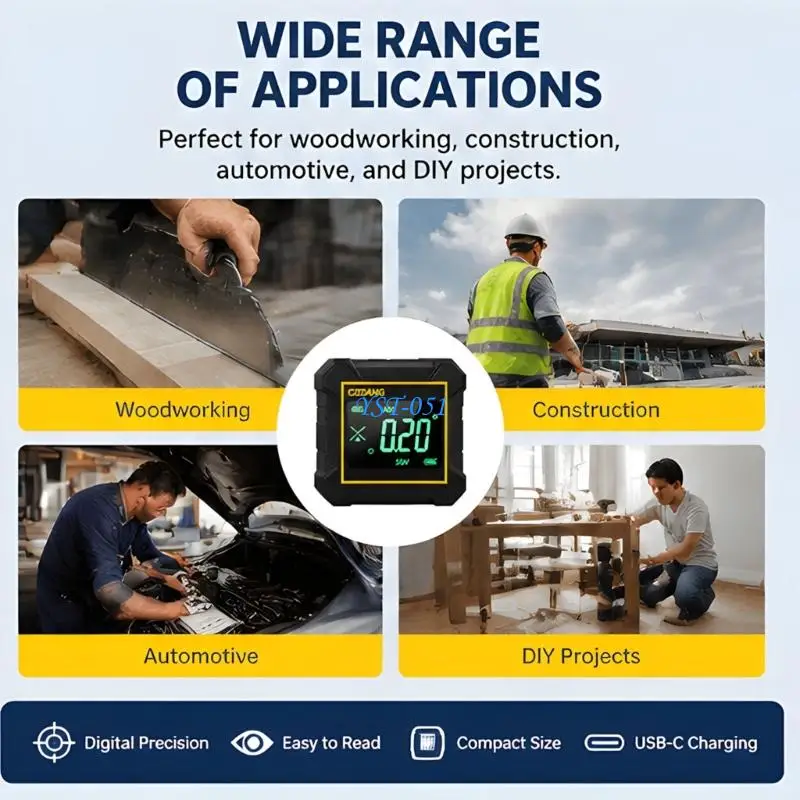 E15A Accurate Digital lean Reader With clear Perfect For Technicians And Artisans