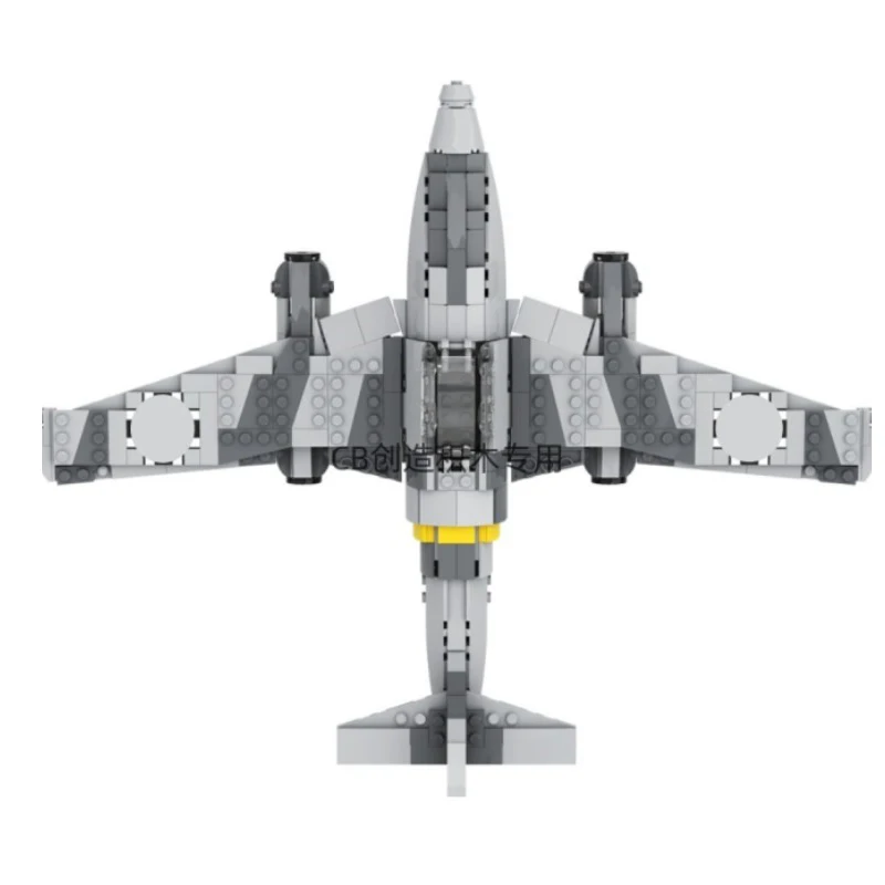 Germany Military Building Block Series WW II ME262 Bomber Kid DIY Assembled Bricks Toy Fighter Model Children Xmas Gifts