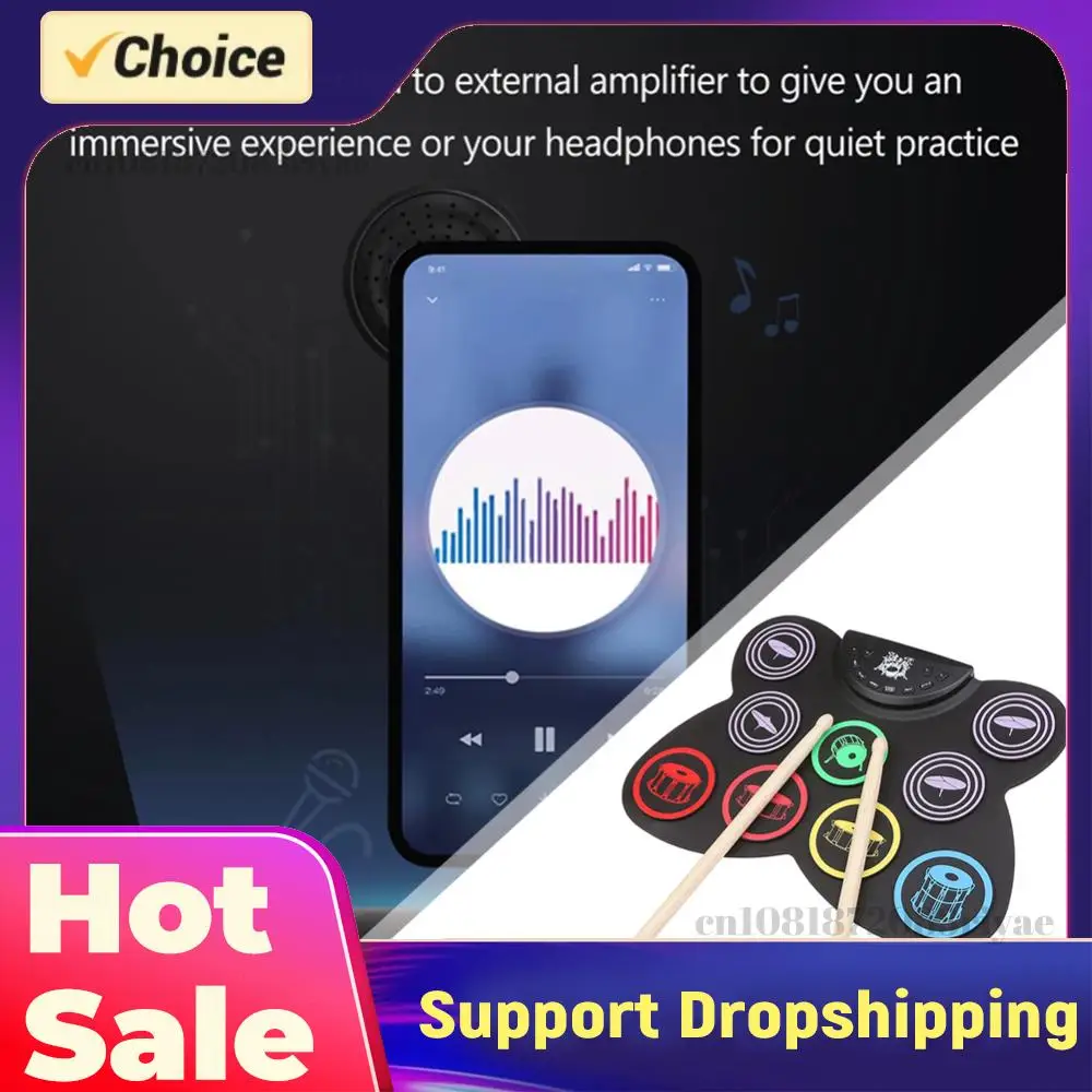 Midi Drum Kit 9 Pad…