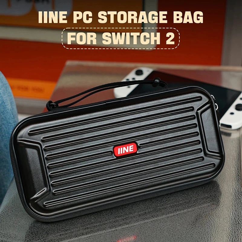 

IINE PC Storage Bag for Nintendo Switch 2 Precise Fit Dual-Layer Protection Protective Carrying Case Switch2 Game Accessories