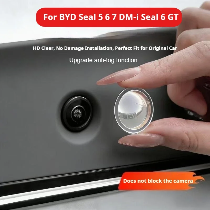 For BYD Seal 5 6 7 DMi Seal 6 GT Car Camera Protection Cover 360° Panoramic Anti-fog Function Camera Lens Protection Cover
