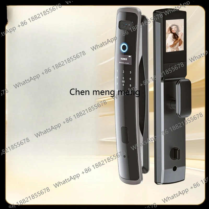 Facial recognition fingerprint lock Home anti-theft smart door lock