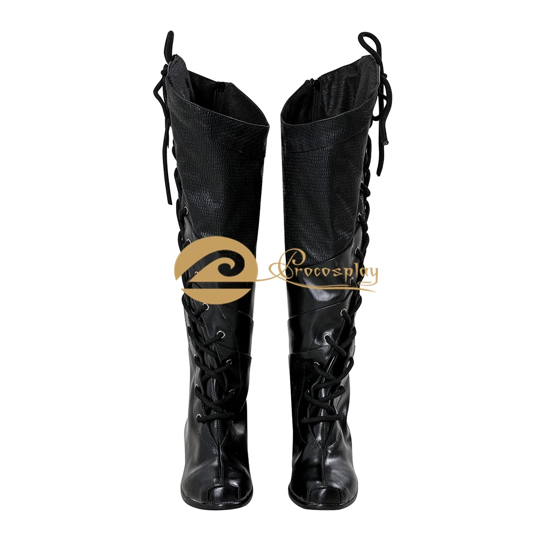 Elphaba Cosplay botas negras zapatos para mujer juego de rol