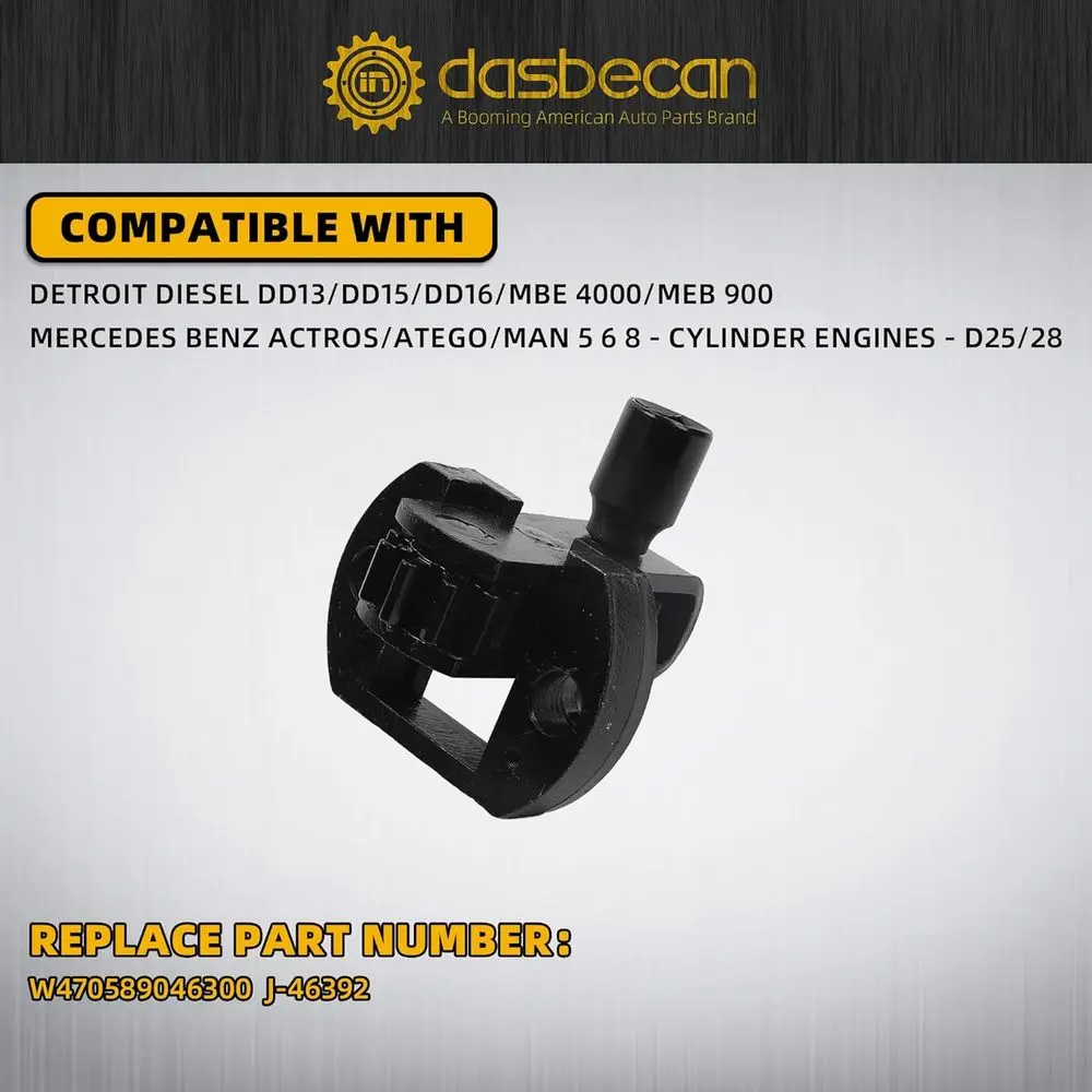Dasbecan Engine Camshaft Timing Tool Kit Compatible with Detroit Diesel DD13 DD15 DD16 Engine TDC Locating Pin Brake Adjustment