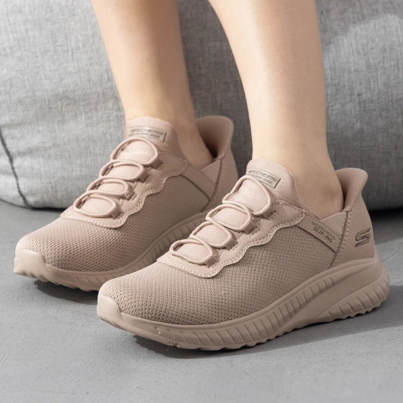 Skechers Women's Shoes Original Lightweight Fashionable Wear-Resistant Non-Slip New Fitness Training Outdoor Sports Casual Shoes 117500-Tan-7