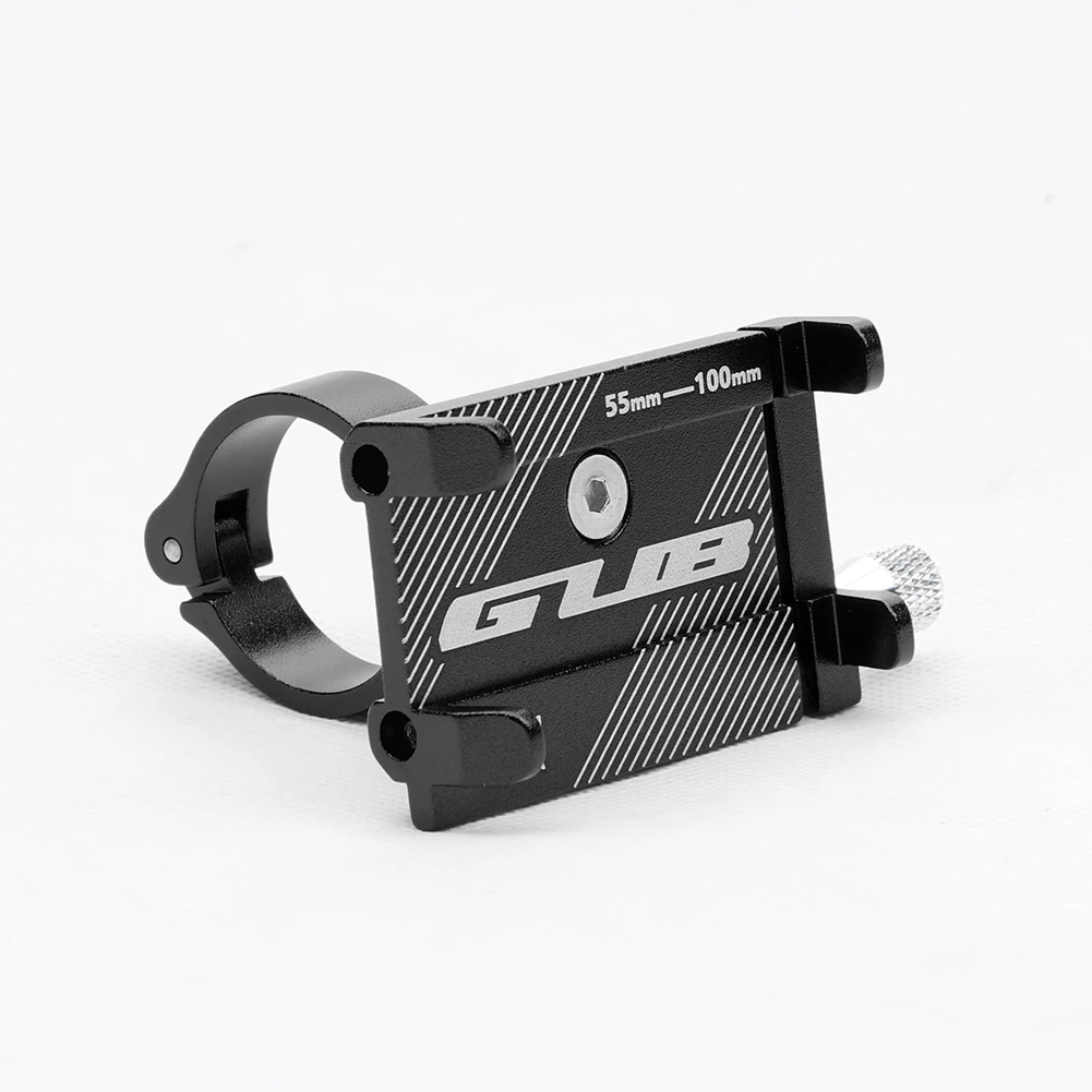 Gub g81 aluminium fahrrad telefon halter für 3,5-6,2 zoll smartphone verstellbare unterstützung gps fahrrad telefon ständer halterung – Detail 17