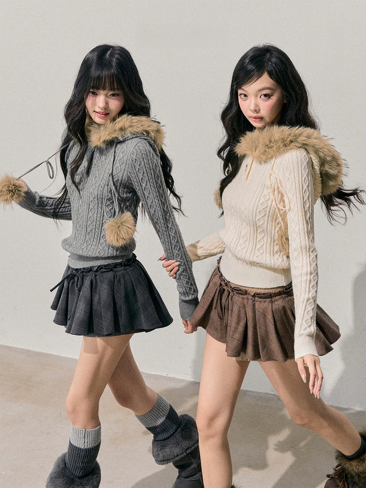 

Aomalm Women's Knitted Hat Sweater Winter ort Top Casual Sle Twist Knit Plu Coat Casual Faion Polyester Nylon Blend