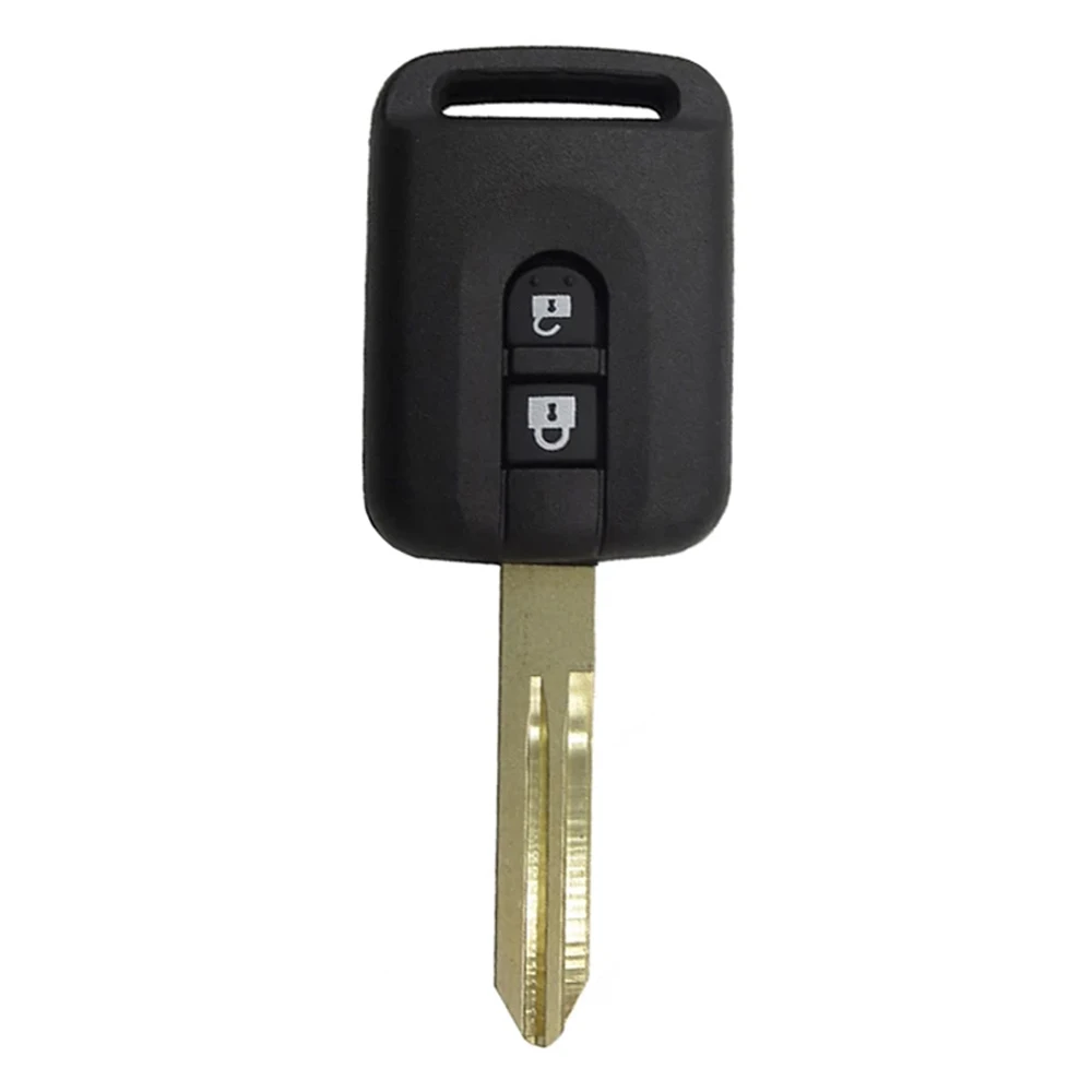 XNRKEY-llave de coche remota de 2 botones, 315Mhz, sin Chip, para Nissan Micra Navara Almera Qashqai Patrol x-trail con hoja NSN14