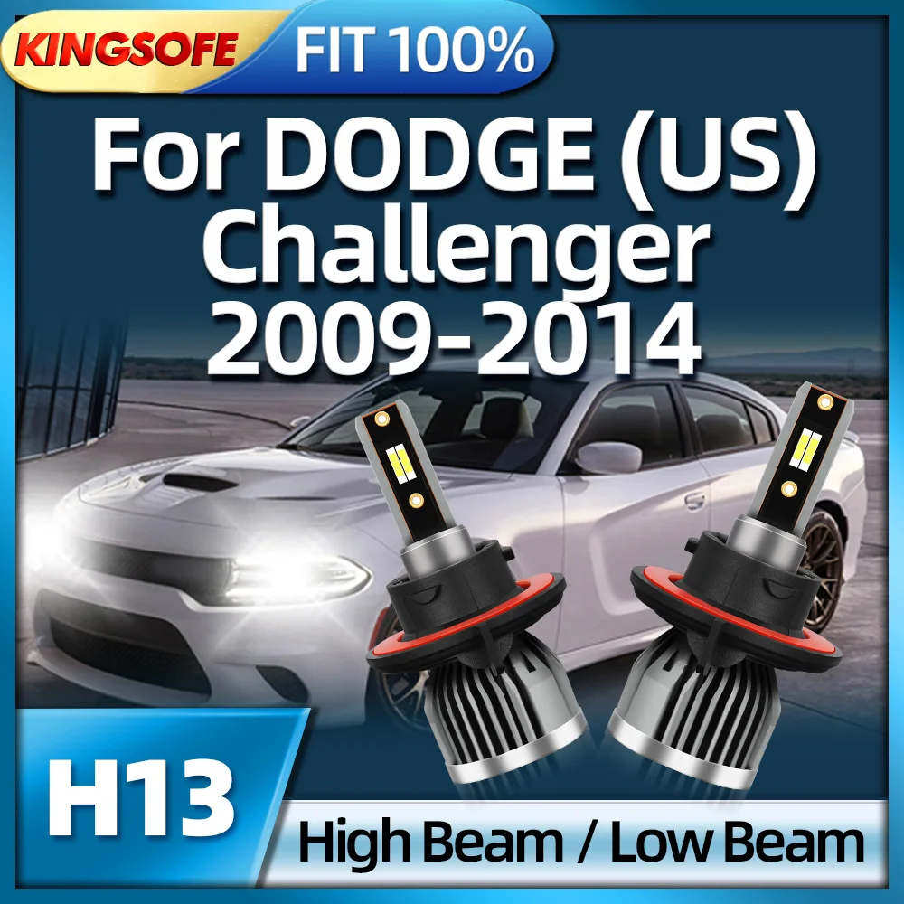 

Roadsun Led Car Bulbs 150W 30000LM H4 Lamp 6000K Light For DODGE (US)Challenger 2009 2010 2011 2012 2013 2014