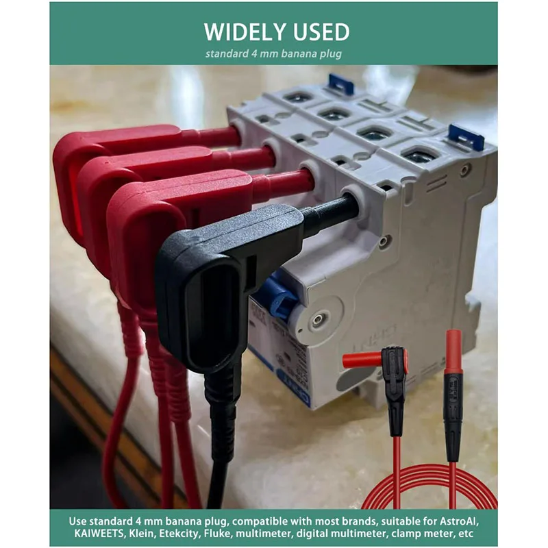 Banana da 4 mm per sonda magnetica FLUKE serie 190 MP1 Punte per sonda magnetica Sonde magnetiche