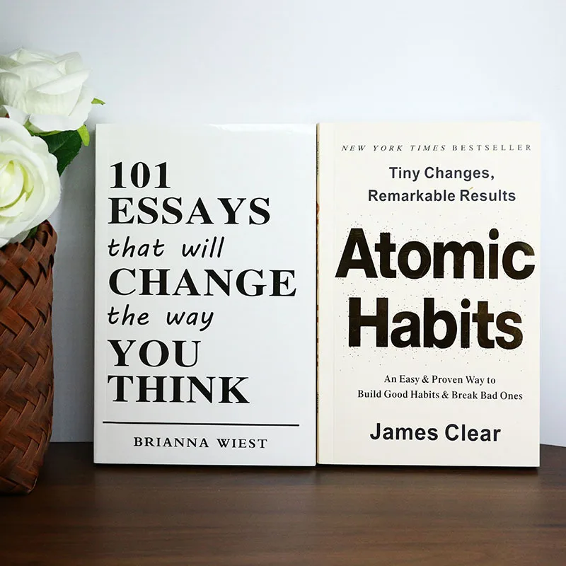 

《101 Essays That Will Change the Way You Think》+《Atomic Habits》Thinking and Habit Training Set Holistic health personal growth