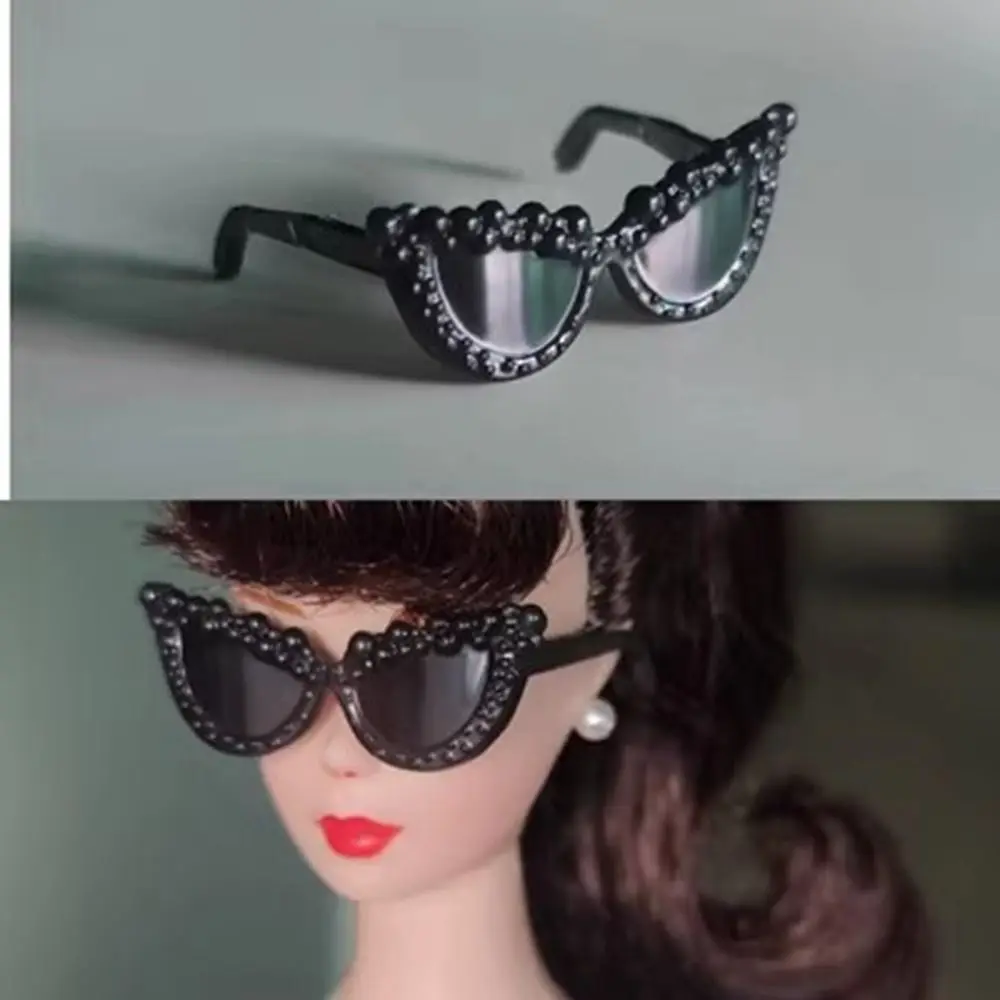 1PC Plastic Doll Sunglasses Doll Cute Mini Eyeglasses For 30cm Doll 1/6 Doll Accessories Doll Fashion Clothes Decoration DIY Toy