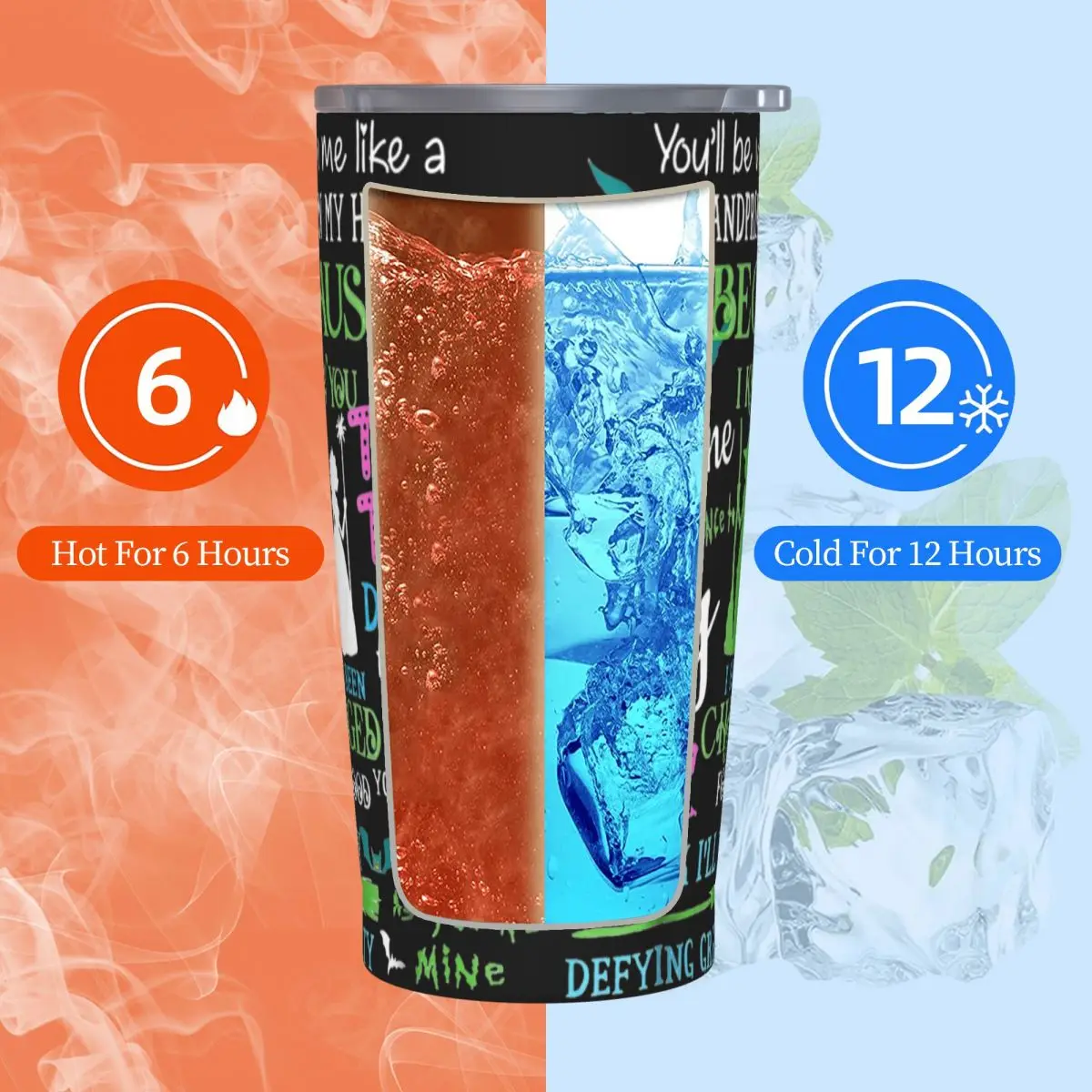 Halloween Wicked Musical Movie 2024 Insulated Tumbler with Lid Vacuum Coffee Mugs Double Wall Car Bottle Cup 20oz