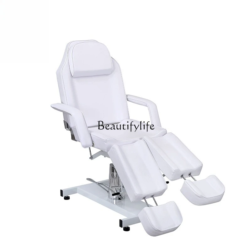 Beauty bed white massage beauty salon can lie flat wholesale