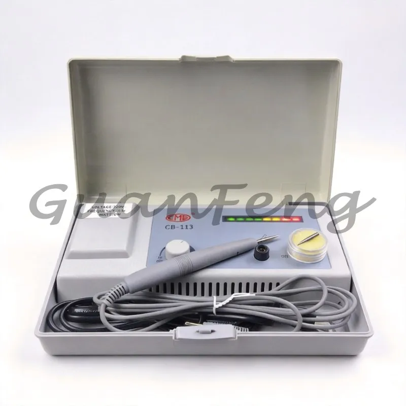 30W CB‑113 Mole Removal Instrument, Non‑Mark Spot Scanning Machine Skin Tag Mole Remover Pen Home Beauty Device