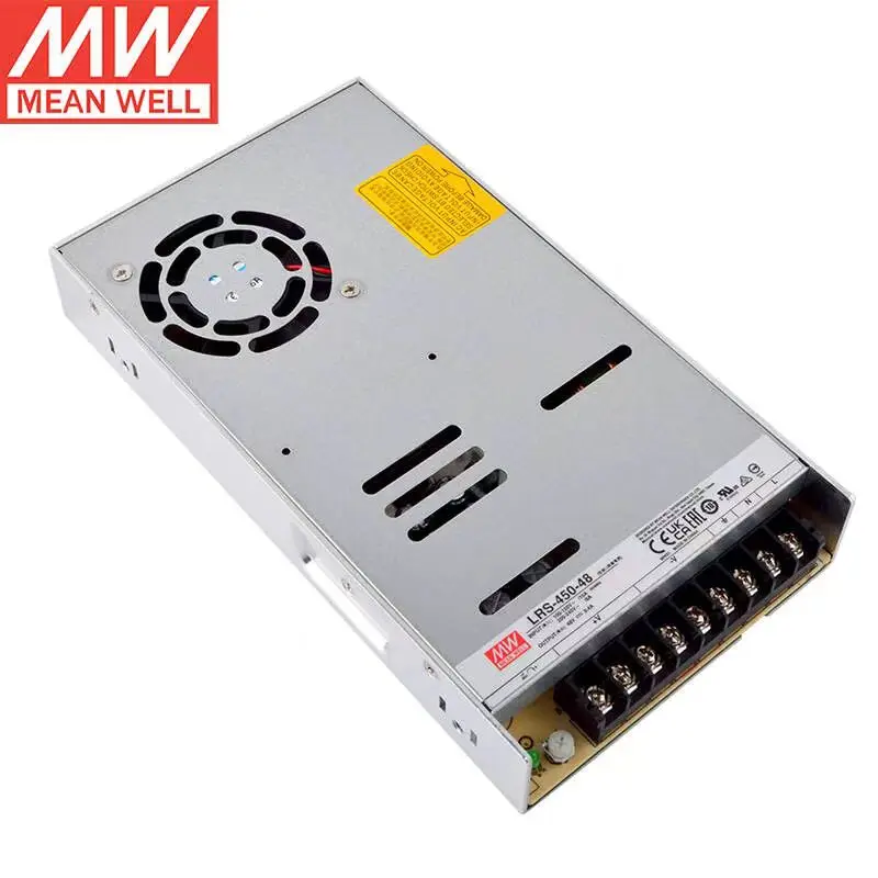 

TAIWAN MEANWELL LRS-450-48 O/P+48V9.4A Single Output Switching Power Supply LED Driver Brand New Original Authentic 48VDC 9.4A