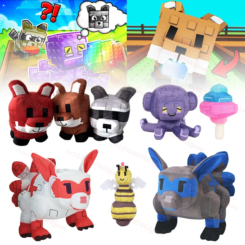 

New Grow A Garden Corrupt Plush Cartoon Chakra KITSUNE Plushie Cute Stuffed Doll Soft Home Decor Pillow Toy Children's Gift