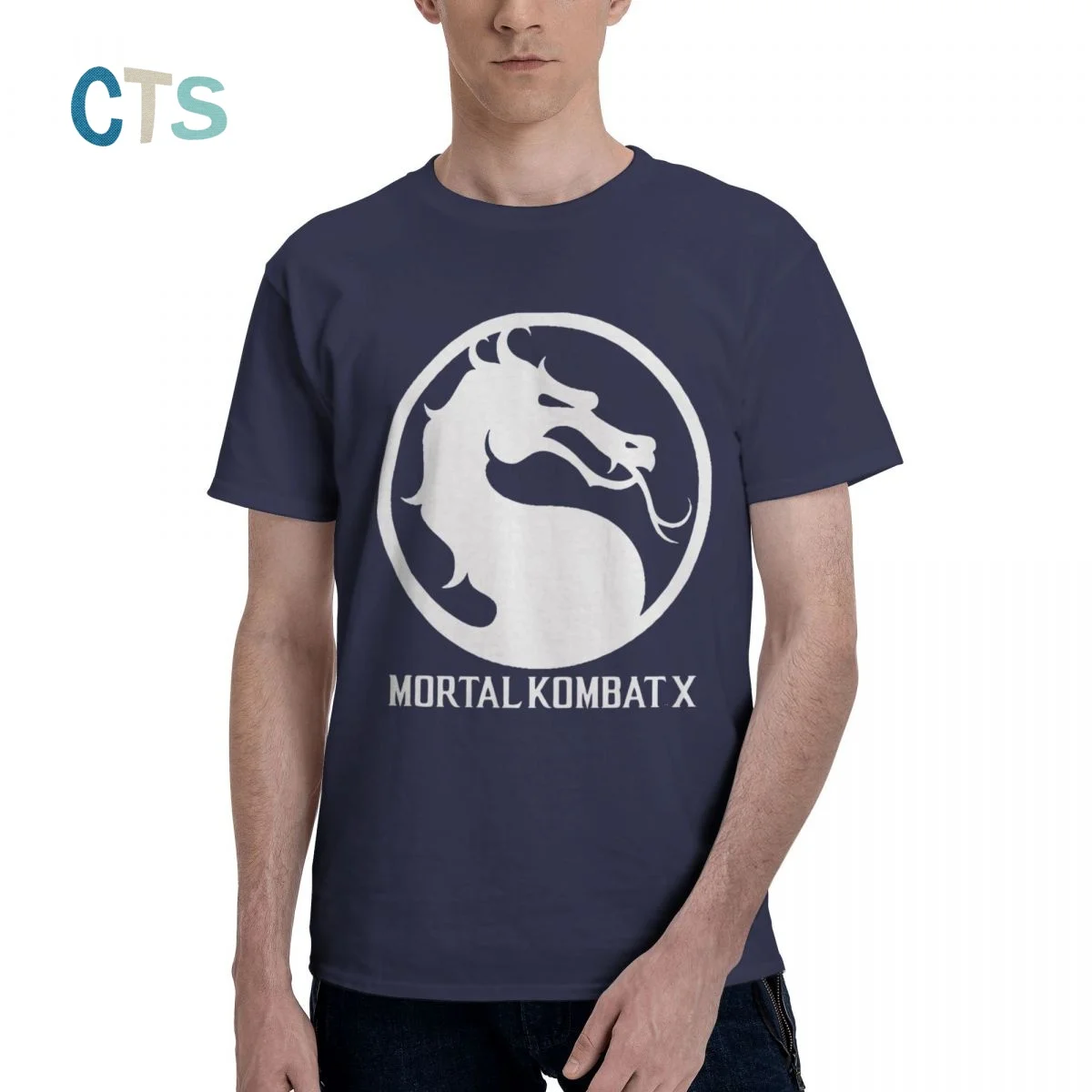 Men Womens Mortal Kombat X LOGO Clothes Game Cotton Humorous Short Sleeve O Neck Tee Shirt Summer T-Shirts for Men