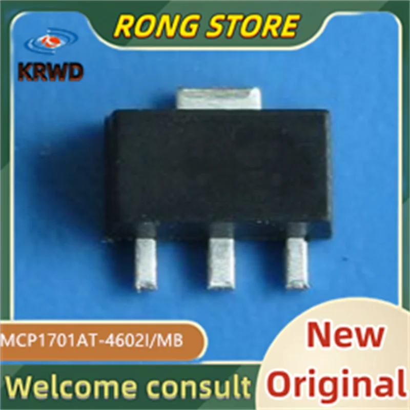 5PCS New and Original MCP1701AT-4602I/MB MCP1701AT-4602I MCP1701AT SOT89-3