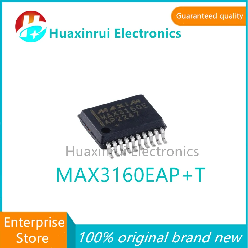 MAX3160EAP+T SSOP-20 100% original brand new silk screen MAX3160E RS-232/RS-485RS-422 multi protocol transceiver chip MAX3160EAP