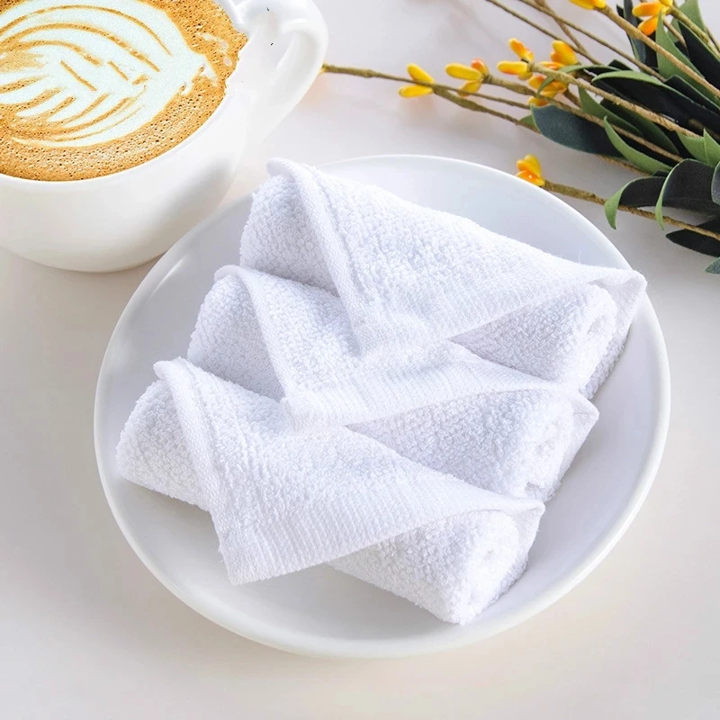 AhLoyalty 5pcs/lot 25*25CM Soft Square Towel Handkerchief Face Hand Small Travel Bathing Towels for Adult Kids Wholesale