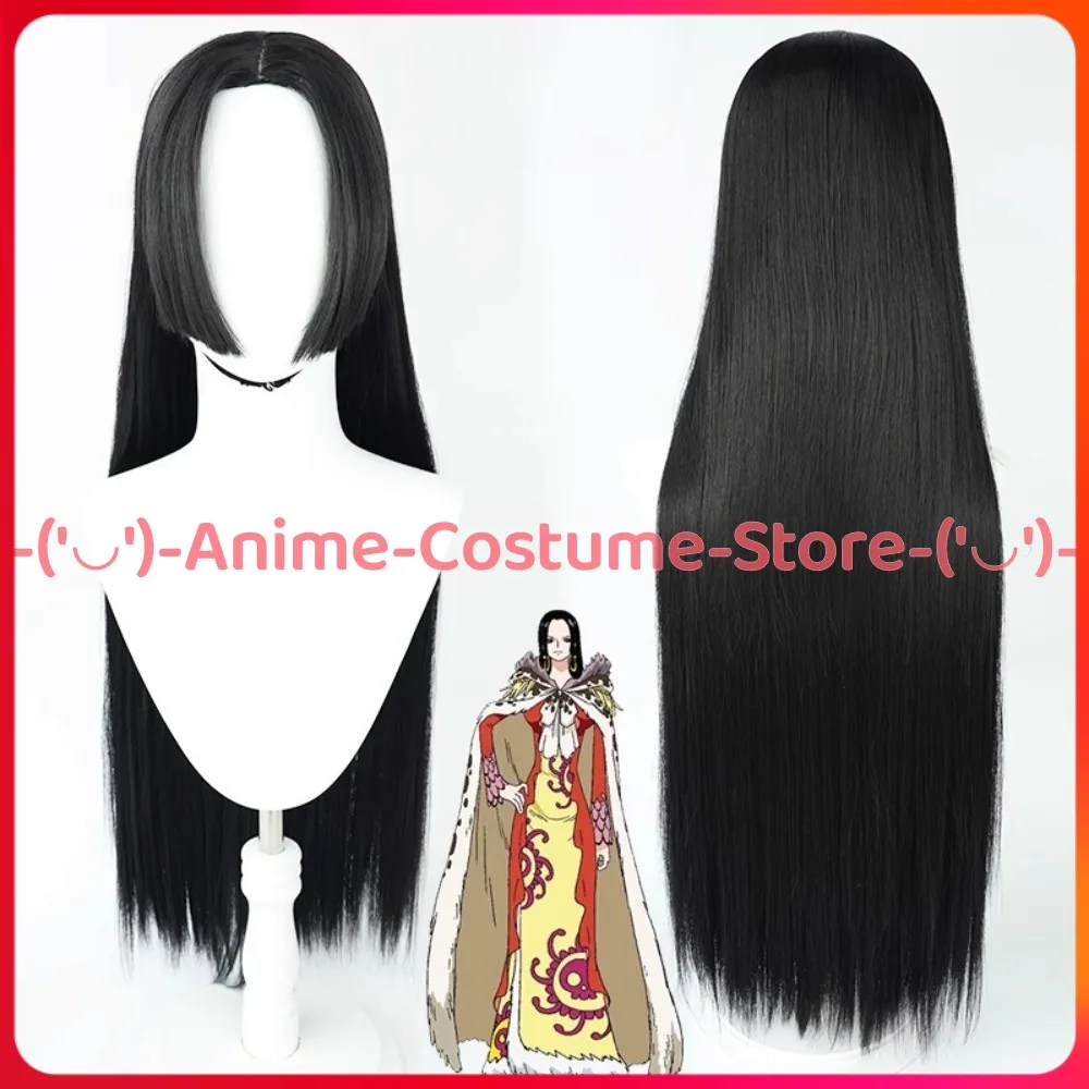 

Боа Хэнкок Пират Императрица Косплей Парик Аниме Игровой Персонаж Хэллоуин Карнавальный Костюм Парики Термостойкие Синтетические Волосы