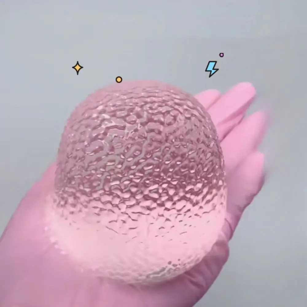 Boule de cristal TPR à presser l'acné, Simulation transparente, lapin, boule d'eau, jouet de pincement, étoile solide, bulle, poulpe, jouet de pincement