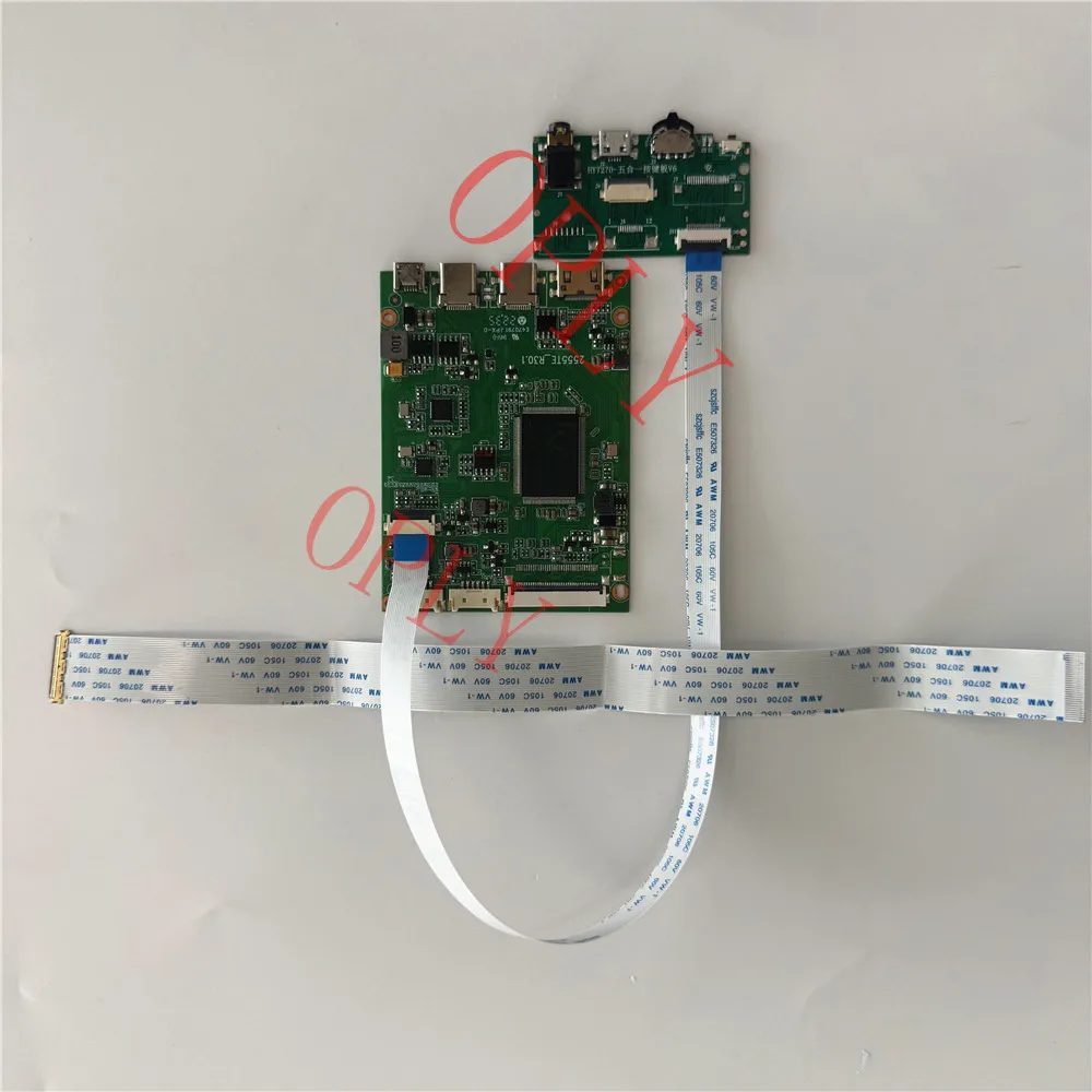 

Плата контроллера 2 TYPE C Mini HDMI-совместимая для N140GLE N140GLE-GE1 14 дюймов 2560x1600 EDP светодиодная панель комплект экрана DIY