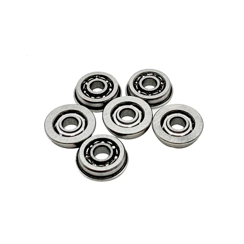 10PCS MF93 Flange Bearing 3x9x2.5 mm ABEC 3 Miniature Flanged Non Standard Deep Groove Open Bearings