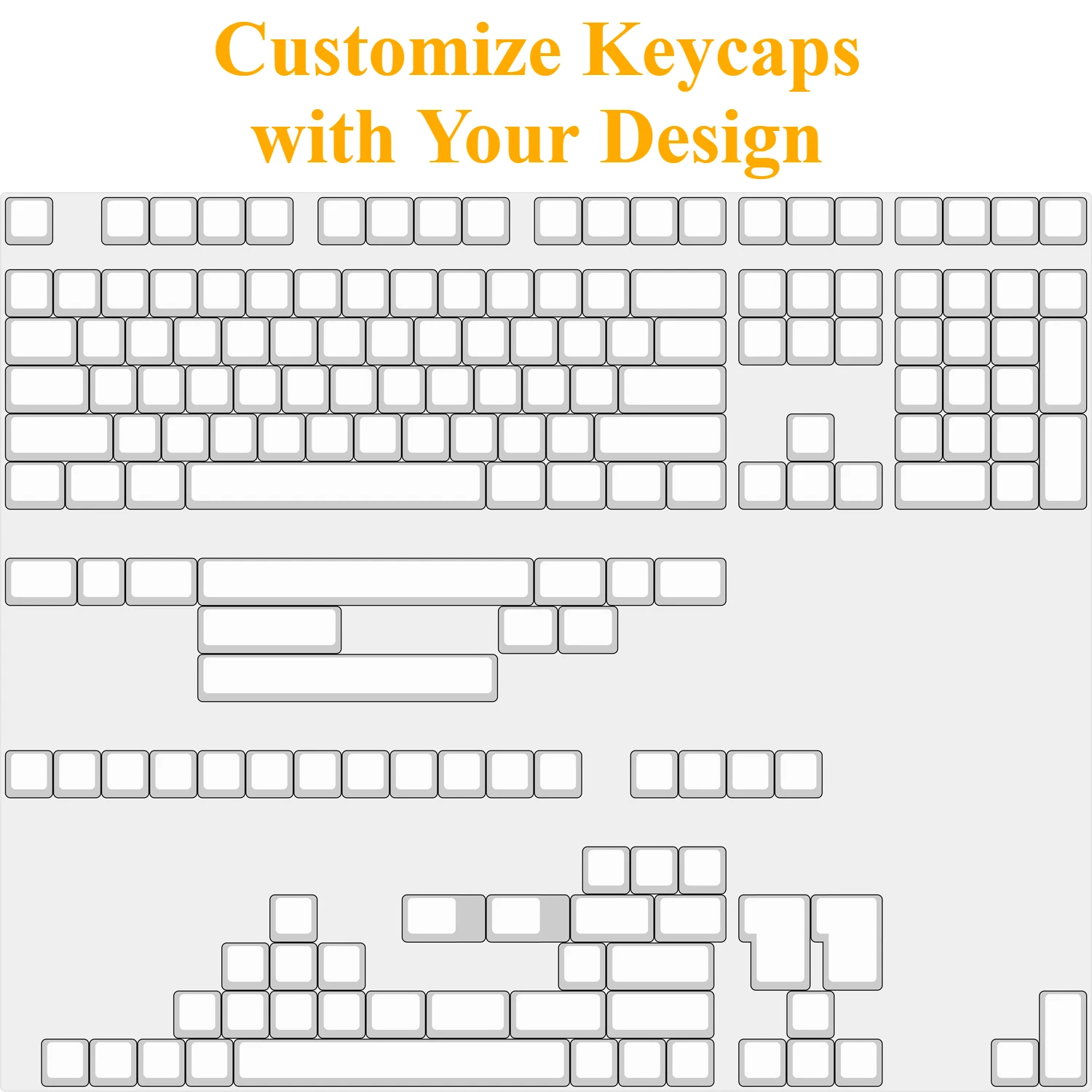 

Customize Keycaps with Your Design for Mechanical Keyboard