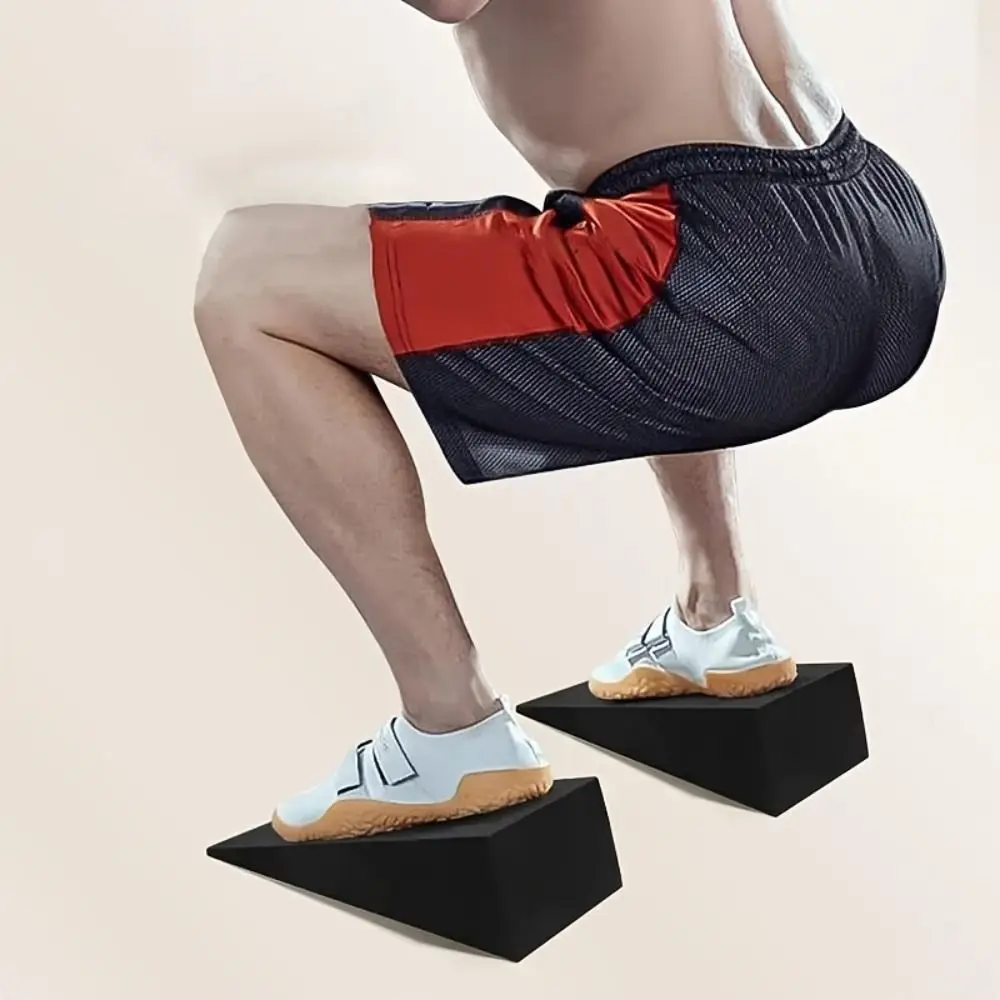 1 Pair Incline Design Yoga Squat Wedge Stability Training Adjustable Triangle Yoga Blocks Calf Stretch Leg Recovery
