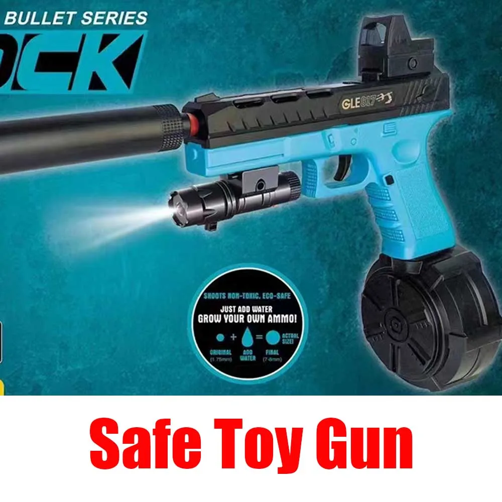 Elektrische Gel Spielzeug pistolen Splatter Ball Gun für Jungen Kinder Drops hipping