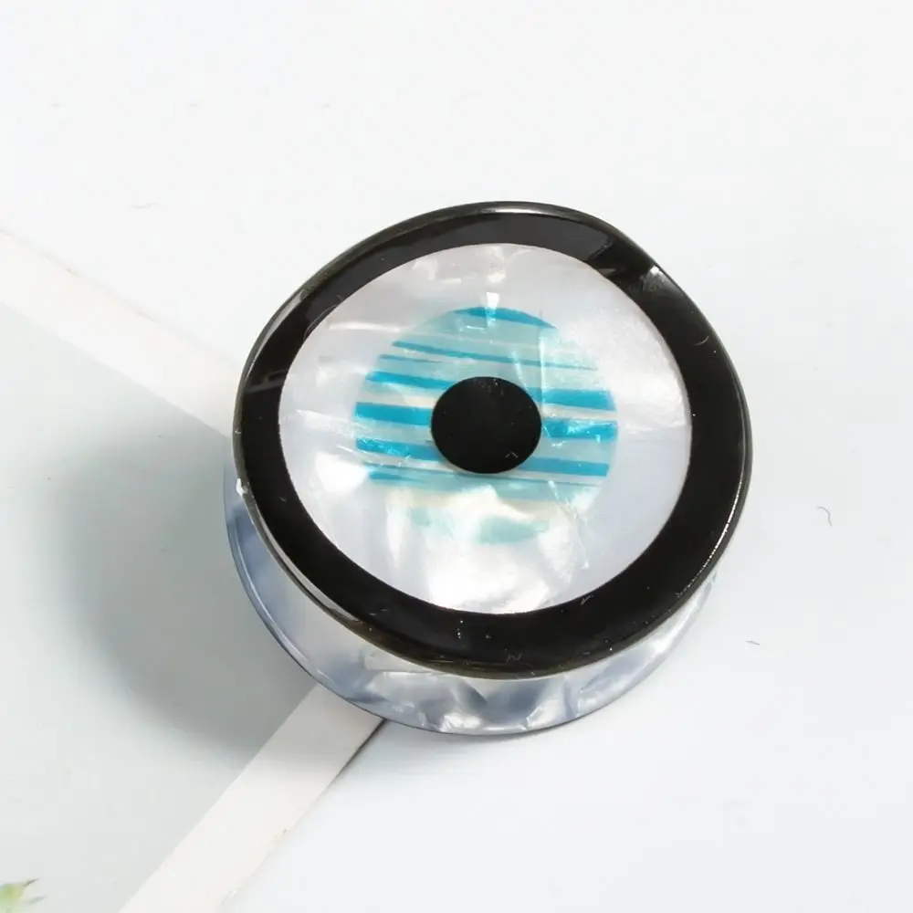 

PVC Blue Demon Eye Hair Claw Ponytail Holder Hairpin Blue Devil's Eye Shark Clip Hair Accessories Kroean Style Hair Clip Travel