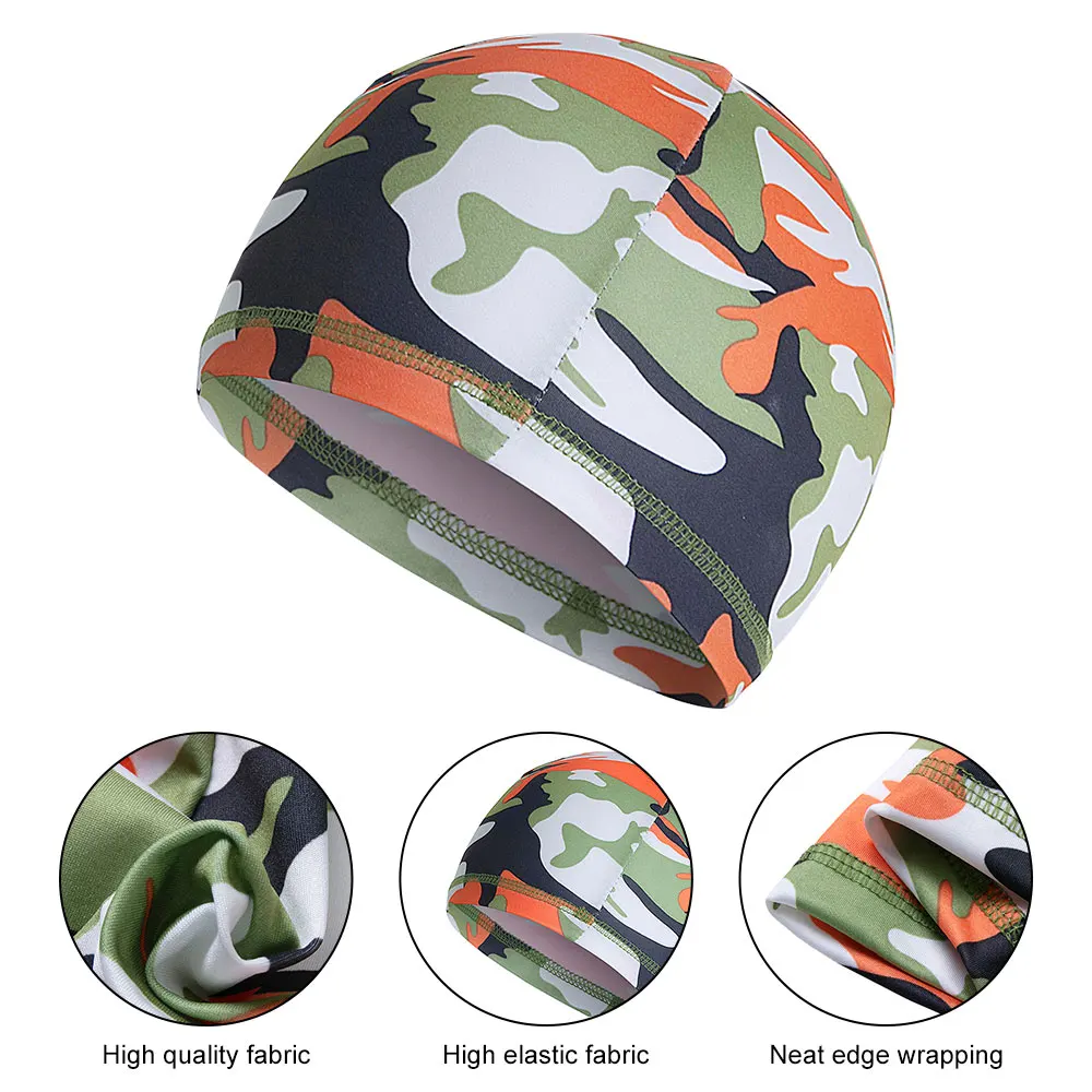 Gorro de ciclismo Unisex, gorro Anti-UV de verano para motocicleta, gorro para ciclismo, forro para casco, gorro para deportes al aire libre de secado rápido, gorro interior antisudor