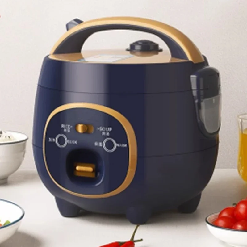 Household 220v Mini Rice Cooker Non-stick Soup Cooker For Home Dormitory Multi-purpose Rice Cooker