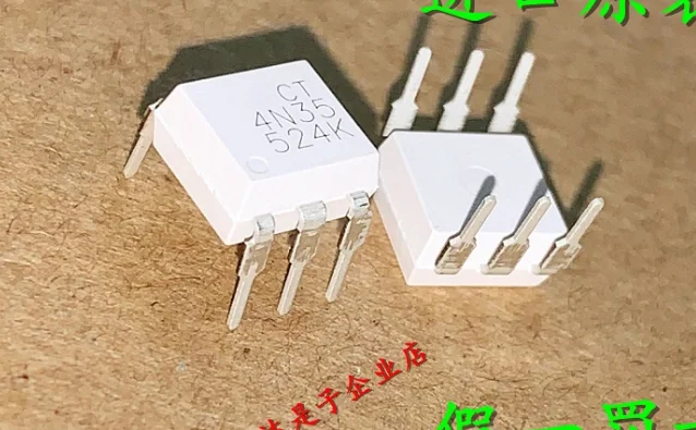 Mxy-KPC4N35 CT4N35 4N35 DIP6, novo, 10pcs