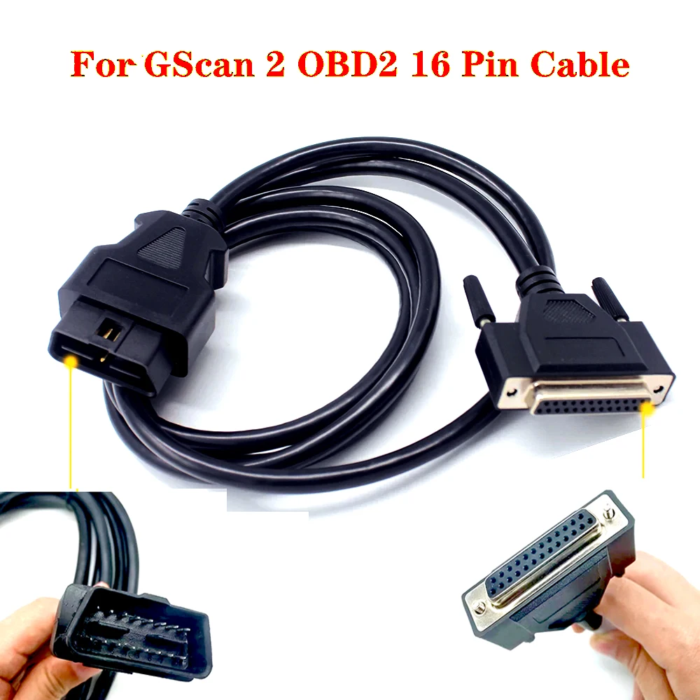 Câble de diagnostic pour Gscan2 G1PDDCA001 G1PDDC A006, se connecte à la ligne de test principale pour Gscan 2, OBD2, adaptateur 16 broches