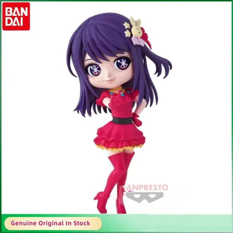 

Оригинальные Аниме фигурки BANDAI OSHI NO KO Hoshino Ai Q, коллекционные украшения, подарок на день рождения