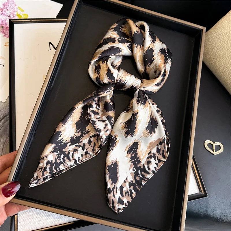 

Luxury Scarf Hair Bands Women Shawl Wraps Headscarf Female Hijab Female Turban Neckerchief Bandana Headband Ribbon Foulards