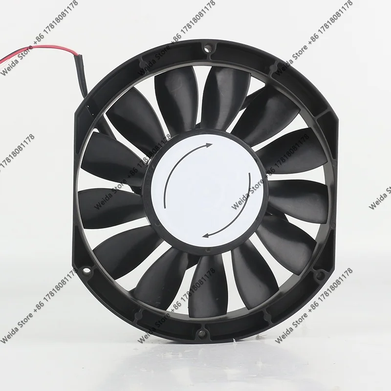 NMB 5V 12V 48V AC EC 17225 172X150X25MM 17.2CM Aluminum frame 3-wire 5910PL-05W-B49 cooling fan DC 24V 1.00A