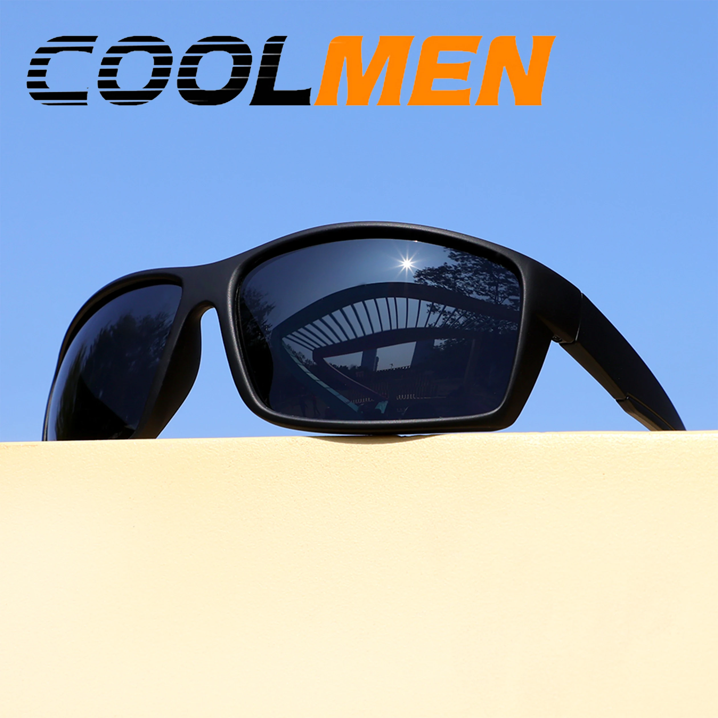 

COOLMEN Polarized Fishing Sunglasses For Men Women UV400 Driving Glasses Baseball Outdoor Sports Cycling Hunting Fishing Shades