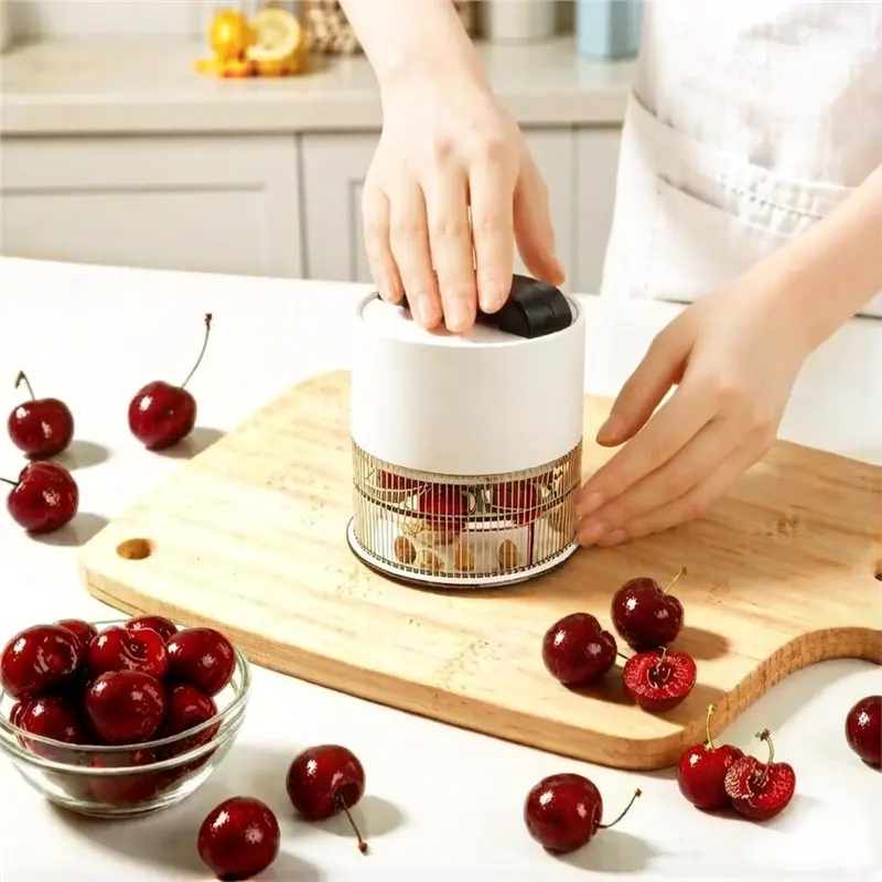 YANA50I Cherry Pitter Multiple Cherrys Pitter Corer Tool, Quick Portable Cherry Pitting Tool, Easy To Use For Making Cherry Jam