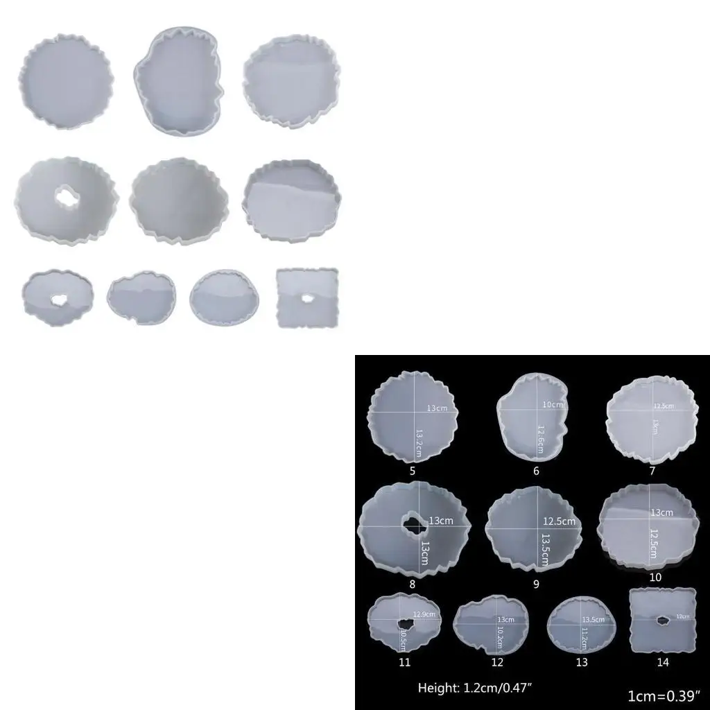 

9HJK DIY Arts Craft Cups Mats плесень