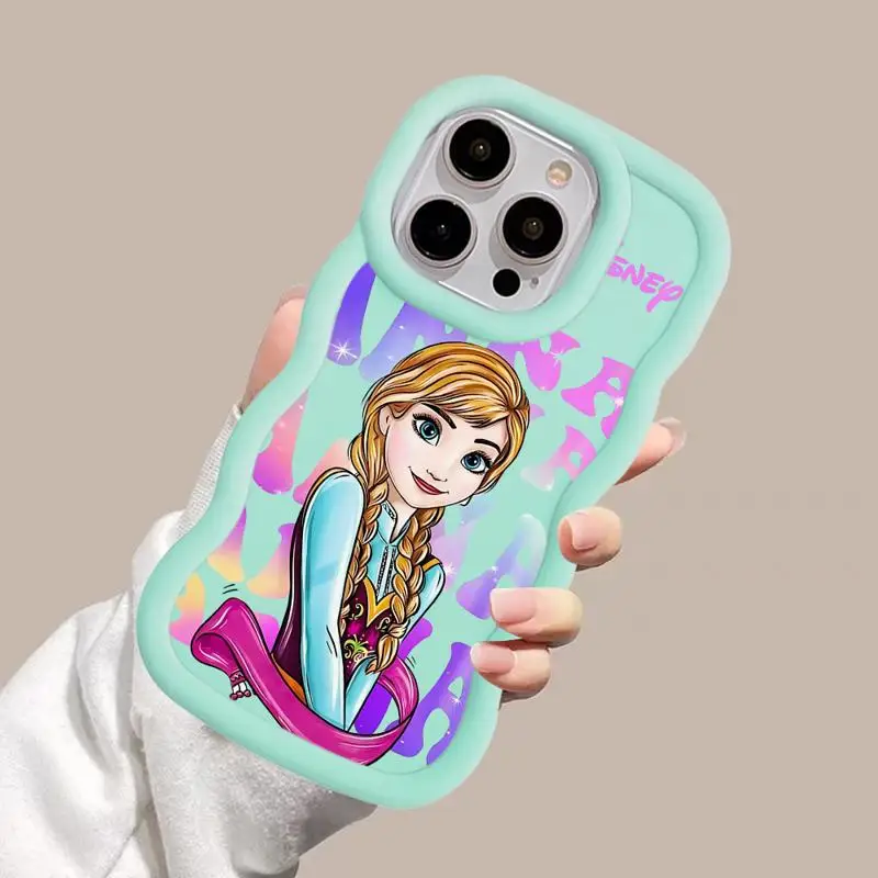 Disney Prinses Telefoonhoesje Voor Iphone 15Promax 14 Plus Se 13 Mini Xs Max 11 Pro 12 Pro 8 7 Xr Zachte Hoes