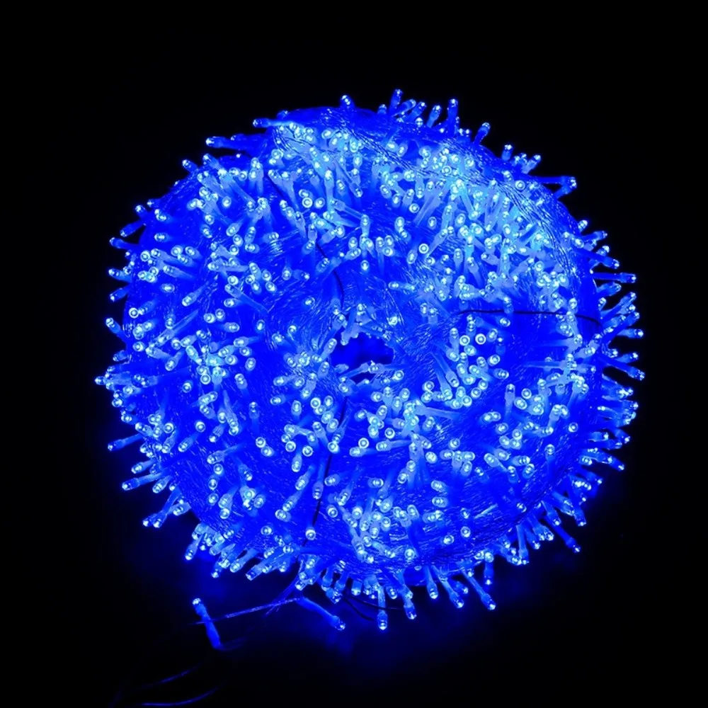 20 متر طول LED سلسلة أضواء مقاوم للماء 8 طرق شلال الجنية ضوء الترا برايت في الهواء الطلق سلسلة ضوء السنة الجديدة ديكور #1