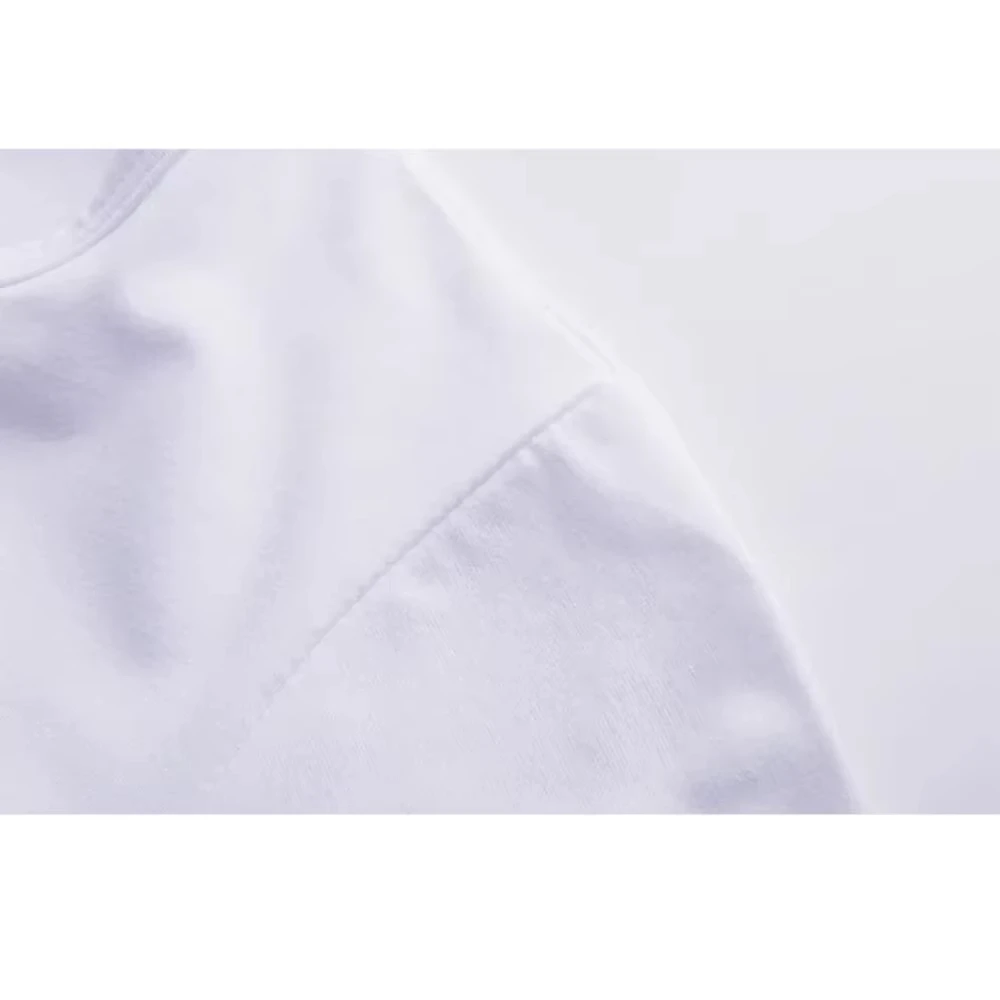 تي شيرت عصري جديد مطبوع بأحرف فضفاضة للأزواج، رقبة دائرية، نصف كم كاجوال ومتعدد الاستخدامات